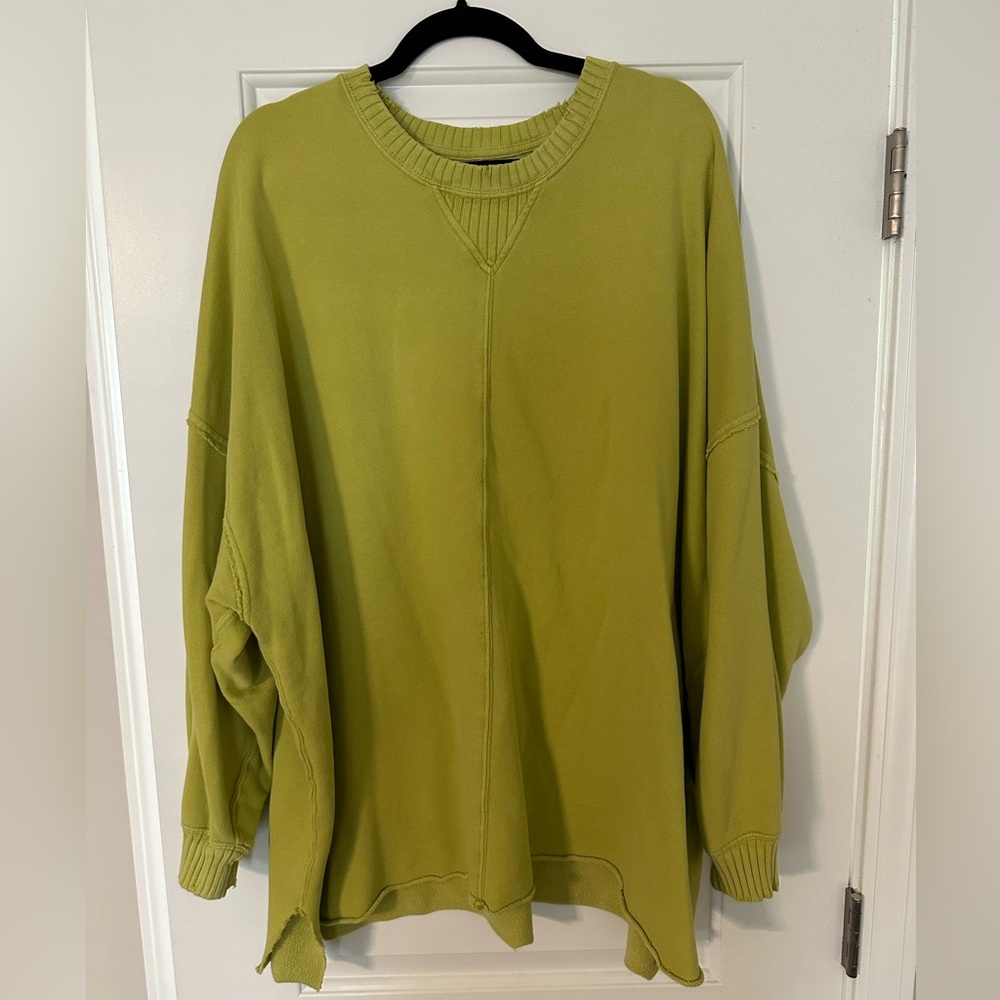 Aerie Light Green Knit Sweater